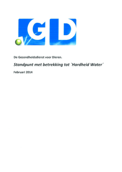 Klik op deze link om het standpunt van de GD met