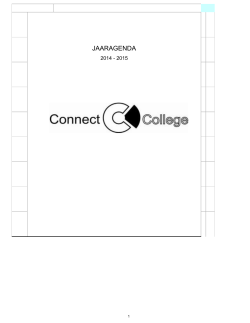 JAARAGENDA - Connect College