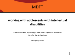 working with adolescents with intellectual disabilities