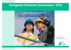 Alfons Buijs - VCA jaarcongres