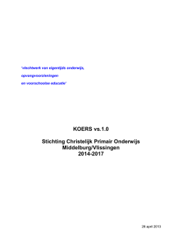 Download de Koersnota