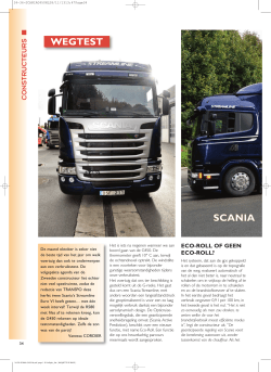 "Wegtest: Scania Streamline G450 Euro VI" in TRANSPO, 2-2014
