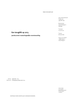 Jaardocument Emergis 2013