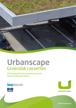 Urbanscape - Knauf Insulation
