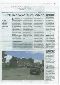 Het voelt als een markering