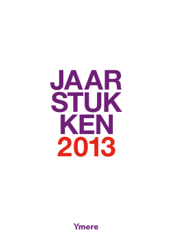 Download Volledige jaarstukken 2013 PDF
