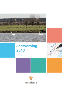 Jaarverslag 2013