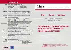 ULTRASOUND TECHNIQUES AND NEW DRUGS IN