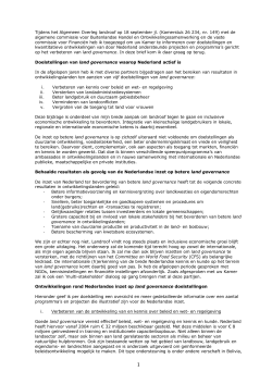 "Doelstellingen en ontwikkelingen" PDF document