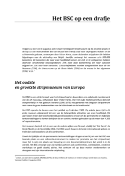 Het BSC op een drafje - Stripspeciaalzaak.be