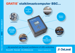 GRATIS* stalklimaatcomputer BSC