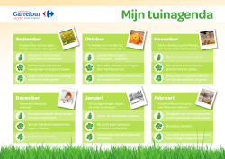 Mijn tuinagenda
