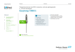 Easytemp TMR31 (PDF 1,77 MB) - E-direct