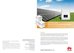 SUN2000-8~23KTL Solar Inverter Brochure