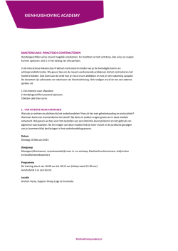 Print deze pagina - KienhuisHoving Academy