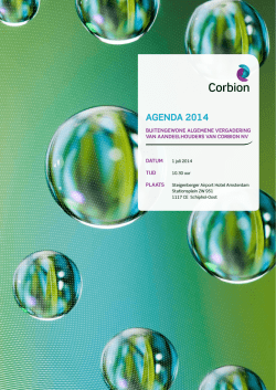 AGENDA 2014