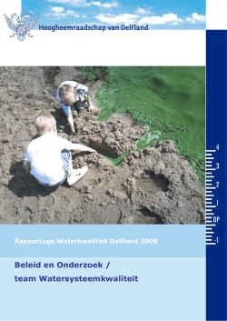 Waterkwaliteitsrapportage 3 2009