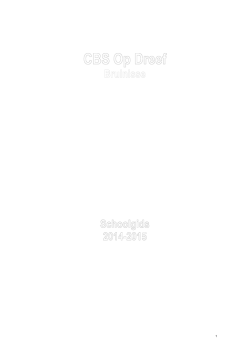 CBS Op Dreef