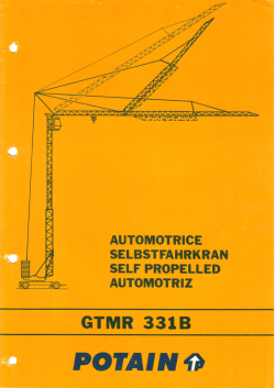 GTMR 331 B AUTOMOTRICE