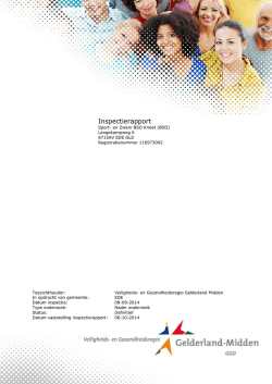 141006-0020 Definitief rapport Sport