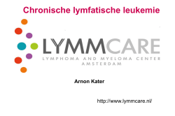Chronische Lymfatische Leukemie (Arnon Kater)