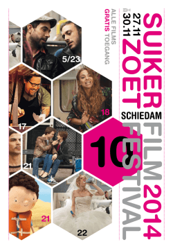 27.1130.11tm - SuikerZoet Filmfestival