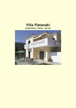 Villa Platanaki - Eliza was here
