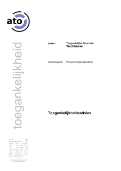 Download de gedetailleerde toegankelijkheidsfiche in PDF