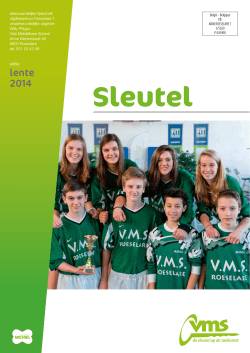 Editie lente 2014 - VMS Roeselare, ASO