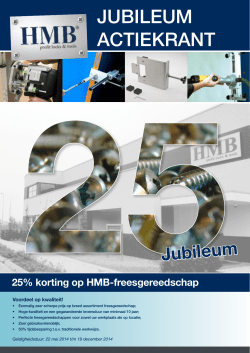JUBILEUM ACTIEKRANT