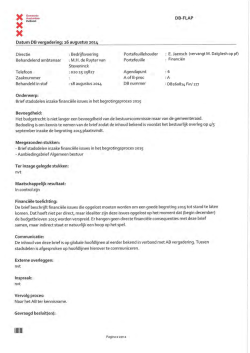 03. Brief stadsdelen inzake financiële issues