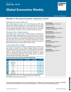 Global Economics Weekly