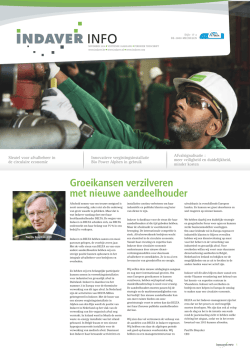 Groeikansen verzilveren met nieuwe aandeelhouder