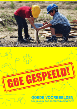 gemeente - Goe Gespeeld!