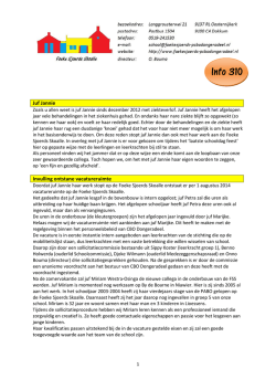 Info 310 - Foeke Sjoerds Skoalle