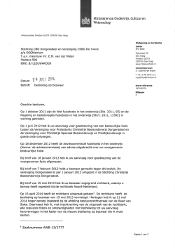 AFO 120 beslissing op bezwaar 24-07-2014