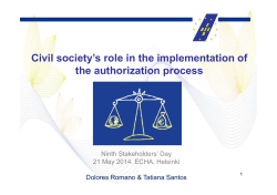 14.NGOs role authorisation_TSantos