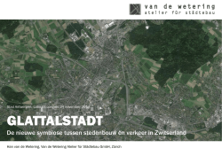 Glattalstadt Z&uuml;rich - Ruimtelijk Structuurplan Antwerpen