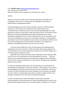 e-mail van Kris Peeters