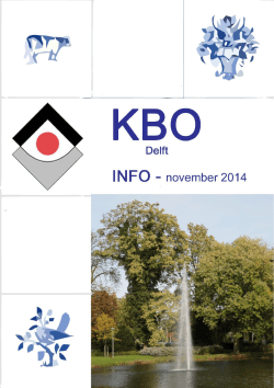 info nr. 11 - november 2014 - kbo
