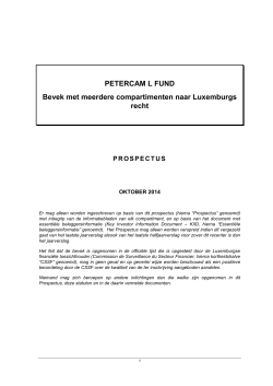 Prospectus Petercam L Bonds Universalis [PDF, 1,21 Mb]
