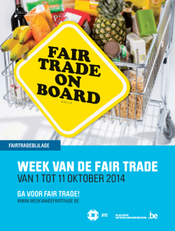 Ga naar Knack-bijlage - Week van de fair trade