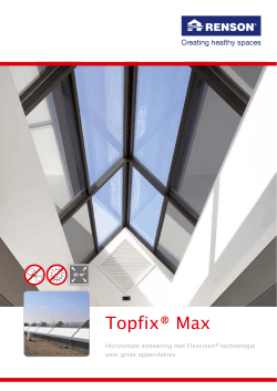 Topfix® Max - Van Braak Zonweringen