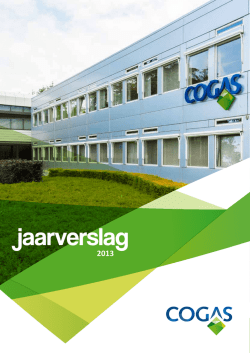 Jaarverslag 2013