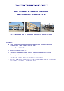 Download de brochure voor winkelruimte