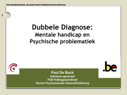 Dubbele Diagnose: