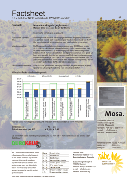 DUBOKEUR factsheet Mosa