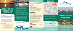 Download hier onze dagtochtenfolder voor 2014