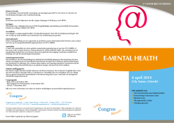 LCB folder e-mental health