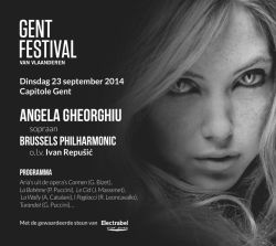 Angela Gheorghiu - Gent Festival van Vlaanderen